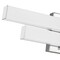 Z-Lite Zane Vanity, 2-Light, 18 In.W x 2.5 In.L x 5 In.H, Chrome /Frosted 1008-18W-CH-LED - alternate 2